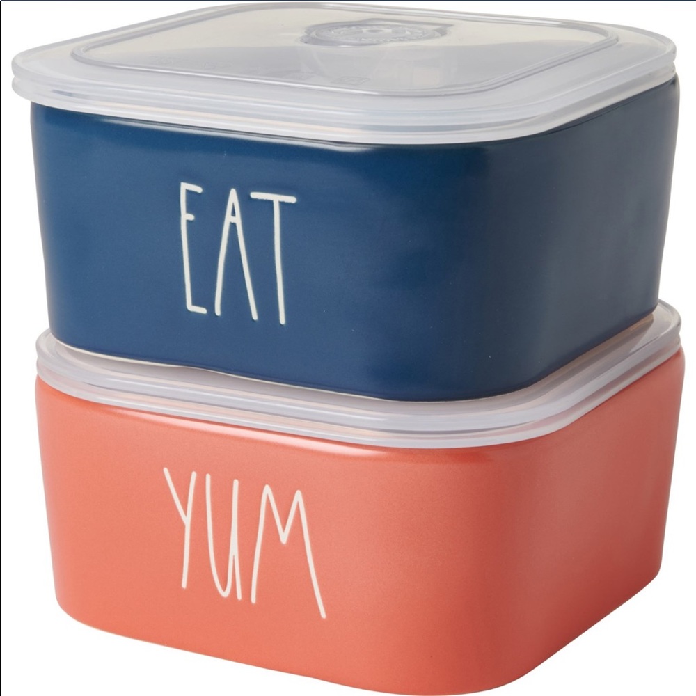 Rae Dunn “Yum” Square Dish & Lid - Picture 8 of 9